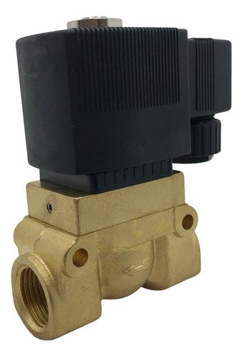 Válvula solenoide 2/2 nf alta pressão 50 bar rosca 1/4  220v