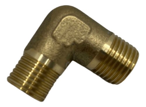 União cotovelo joelho 90° latão rosca macho 1/4x1/4 bsp