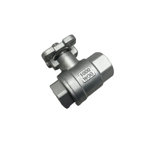 Válvula Esfera Bipartida Inox 304 Rosca 3/4 Base Atuador