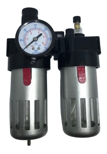 Filtro regulador e lubrificador conjunto lubrifil 3/8