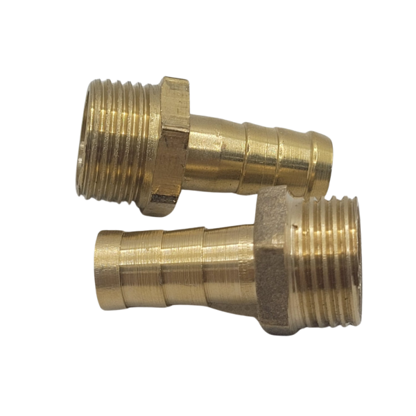 Espigão Adaptador Macho Fixo Latão 5/16×1/4 Rosca Bsp