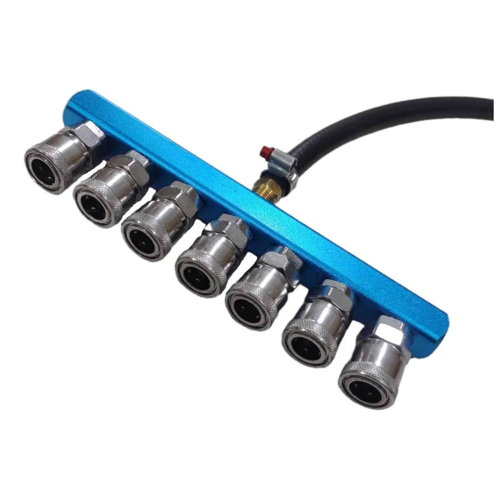 Engate Rapido múltiplo Com Rosca Femea De 1/4 Para Pino De 1/4 - REGUA COM ENGATE 7F COM SM20 - Imagem 2