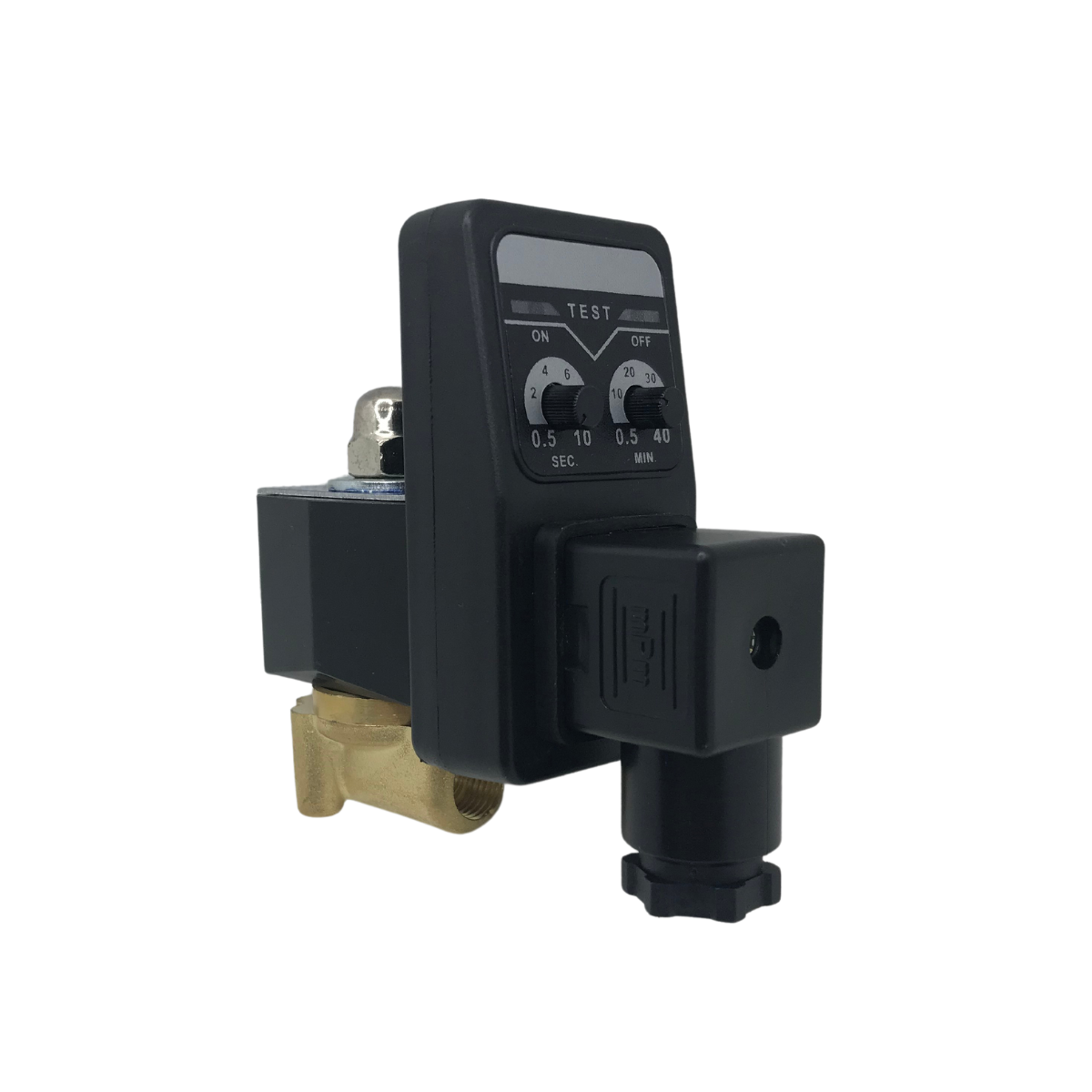 Purgador eletrônico p/ ar comprimido rosca 1/4 bsp 24ac - Imagem 3