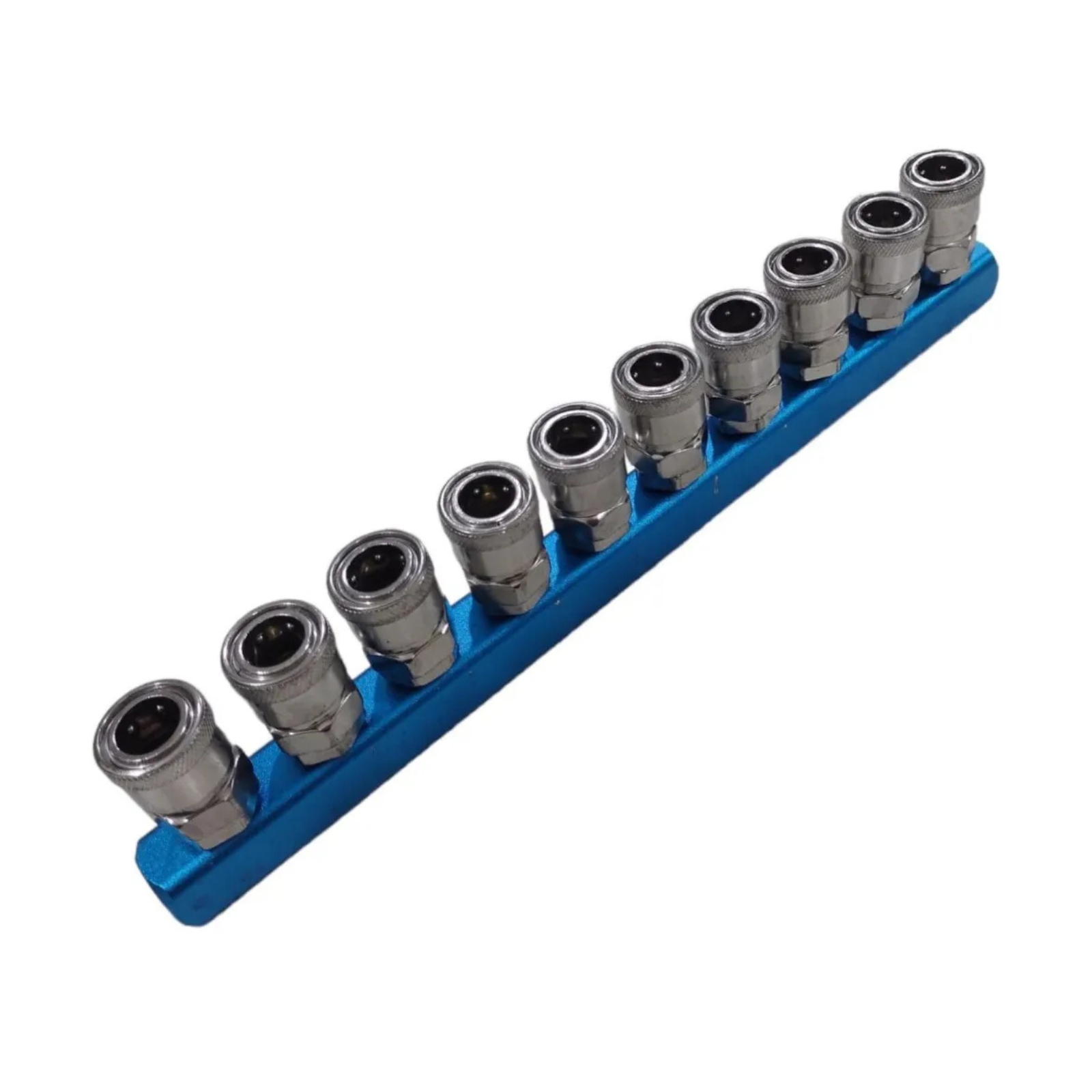 Engate Rapido múltiplo Com Rosca Femea De 1/4 Para Pino De 1/4 - REGUA COM ENGATE 10F COM SM20 - Imagem 3