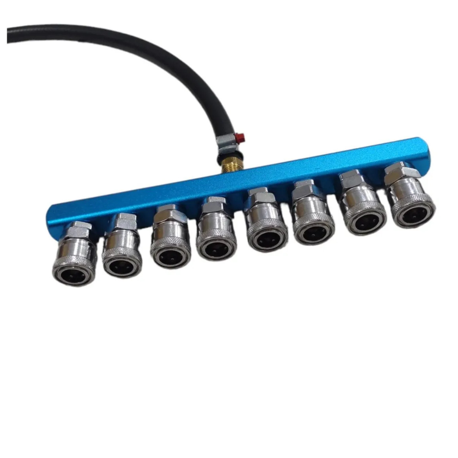 Engate Rapido múltiplo Com Rosca Femea De 1/4 Para Pino De 1/4 - REGUA COM ENGATE 8F COM SM20 - Imagem 3