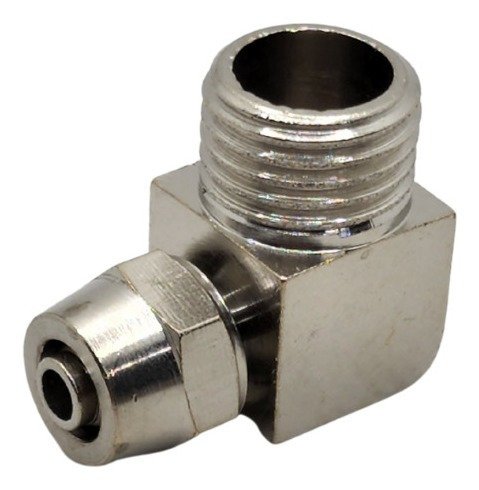 40 peças conector cotovelo tubo 6mm rosca 1/8 suspensão a ar - Imagem 2
