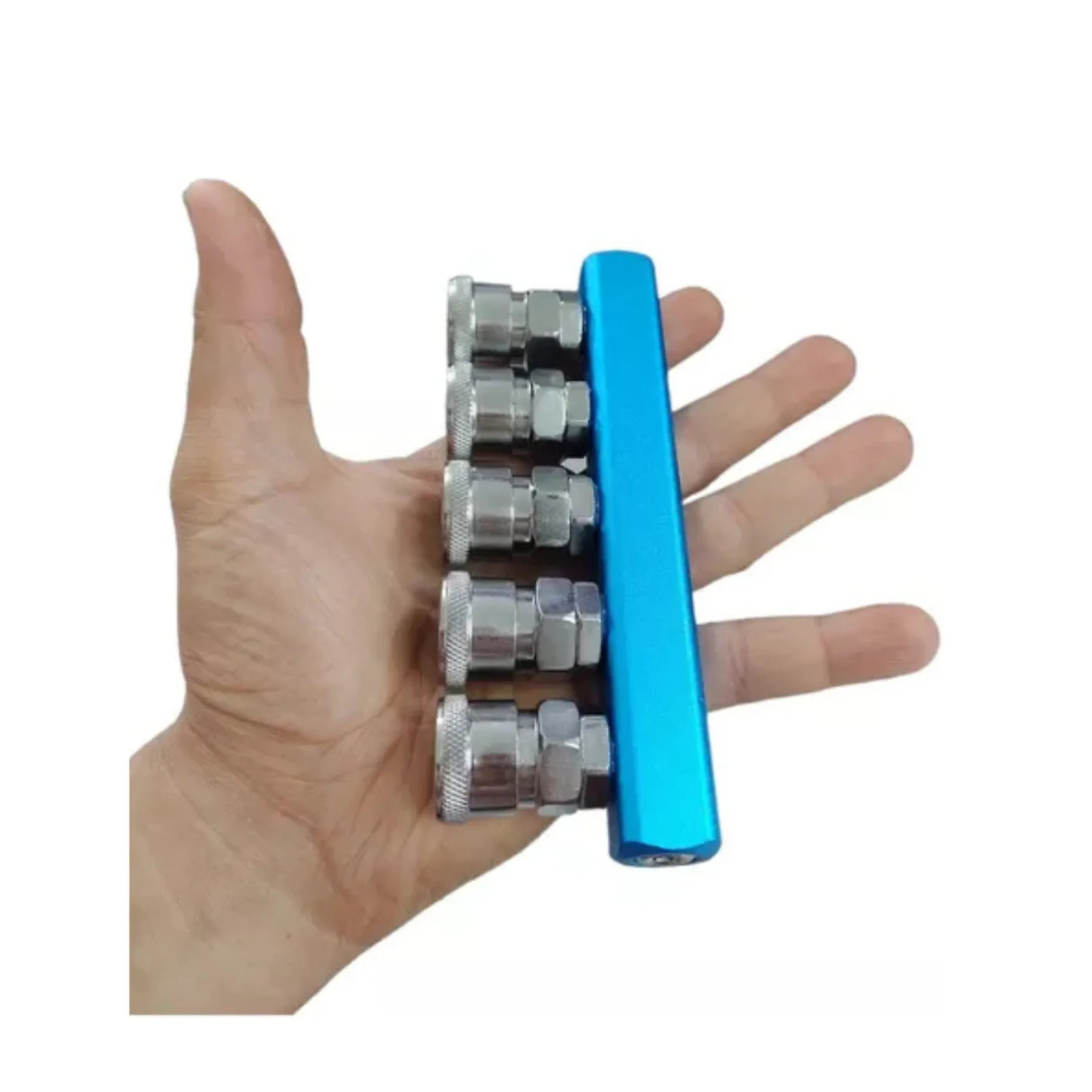 Engate Rapido múltiplo Com Rosca Femea De 1/4 Para Pino De 1/4 - REGUA COM ENGATE 5F COM SM20 - Imagem 6