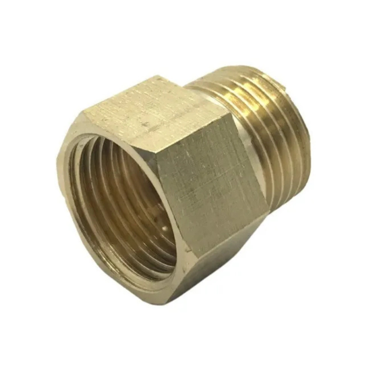 10pças Conexão Adaptador Latão Macho Fêmea Rosca 1/8x1/8 Bsp - Imagem 3