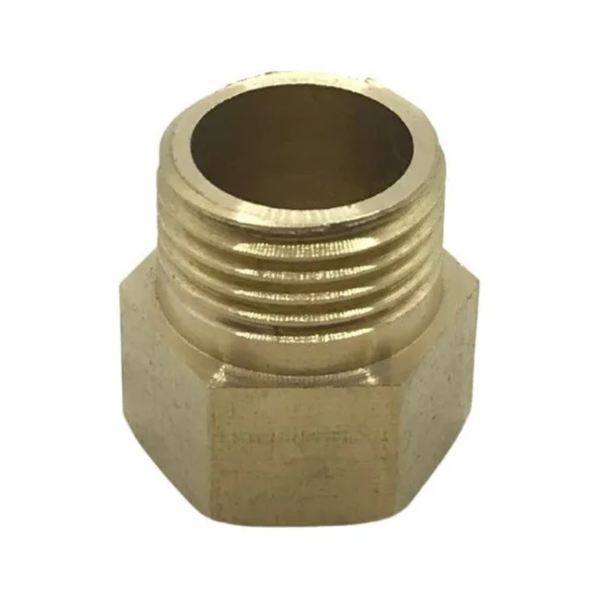 Conexão Adaptador Latão Macho Fêmea Rosca 1/8×1/8 Bsp