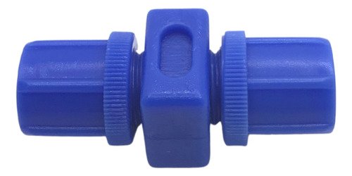 Conexão emenda reta dois toques plástica mangueira 8mm 2pçs